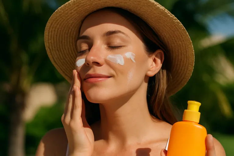 Bescherm je gezicht in de zon en blijf natuurlijk stralen