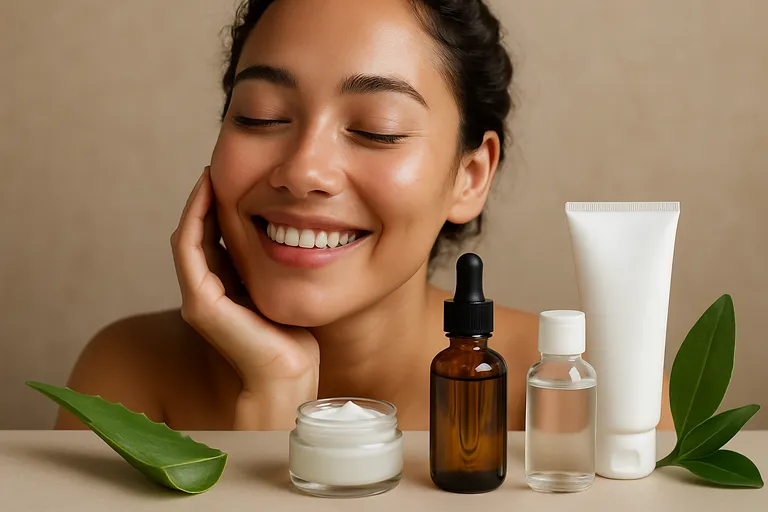 Stralende huid met pure, natuurlijke verzorging die je portemonnee spaart