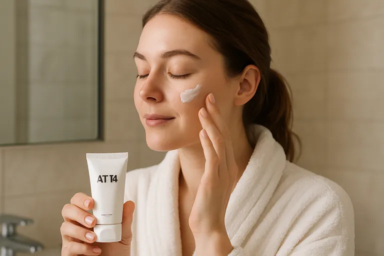 Zo gebruik je AT14 gezichtscrème in je routine