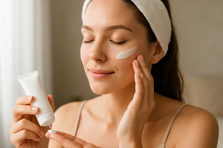 Eerst zonnebrand of dagcrème? het korte antwoord