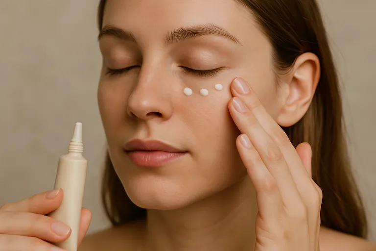 Zo gebruik je oogcreme caffeine in je routine