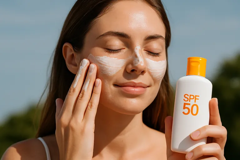 Zo gebruik je zonnebrand SPF 50 op je gezicht