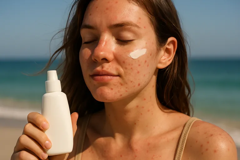 Zonder puistjes de zon in: de beste zonnebrand voor een acnegevoelige huid